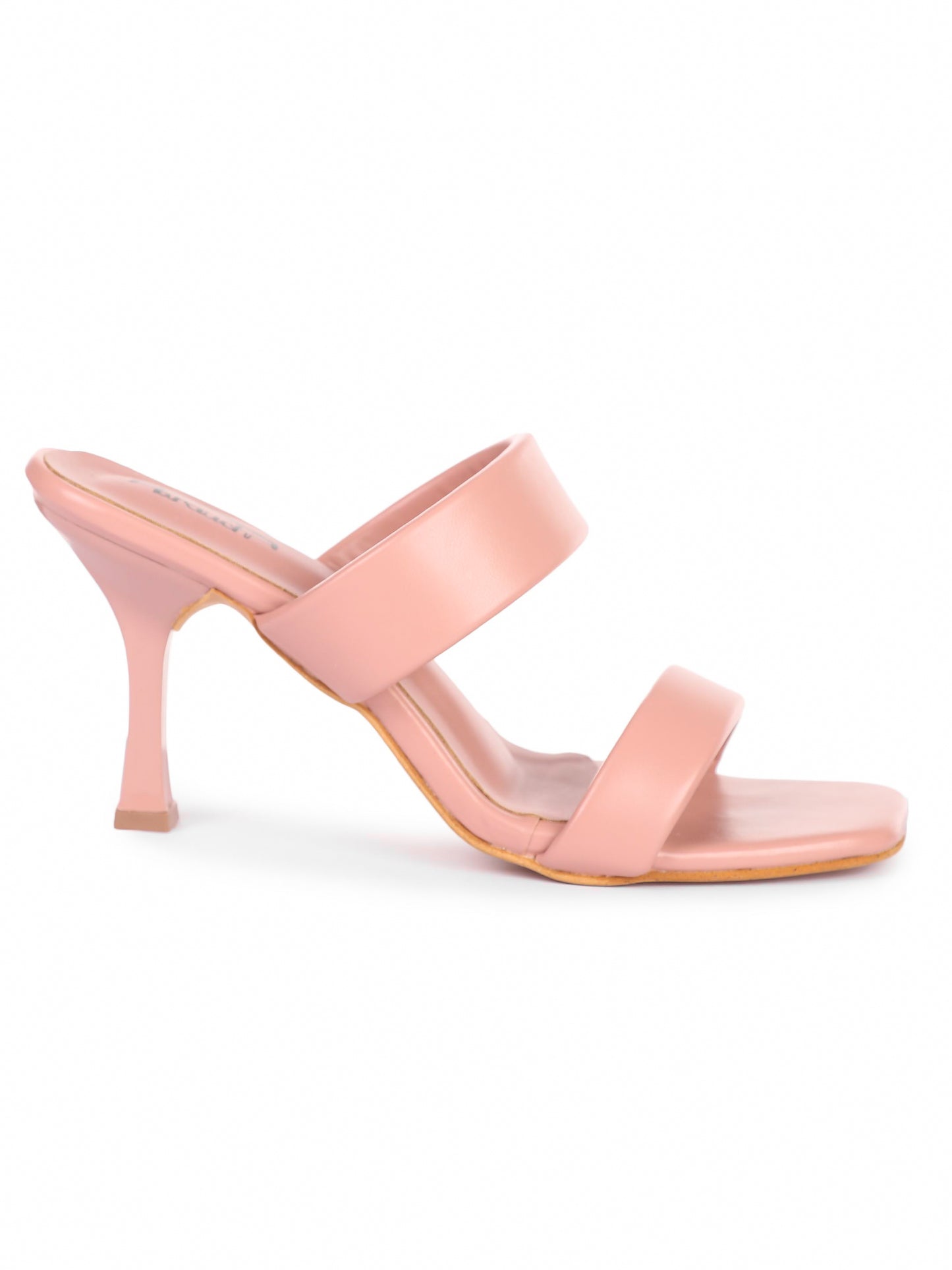 Brauch Women's Peach Solid Stiletto heels