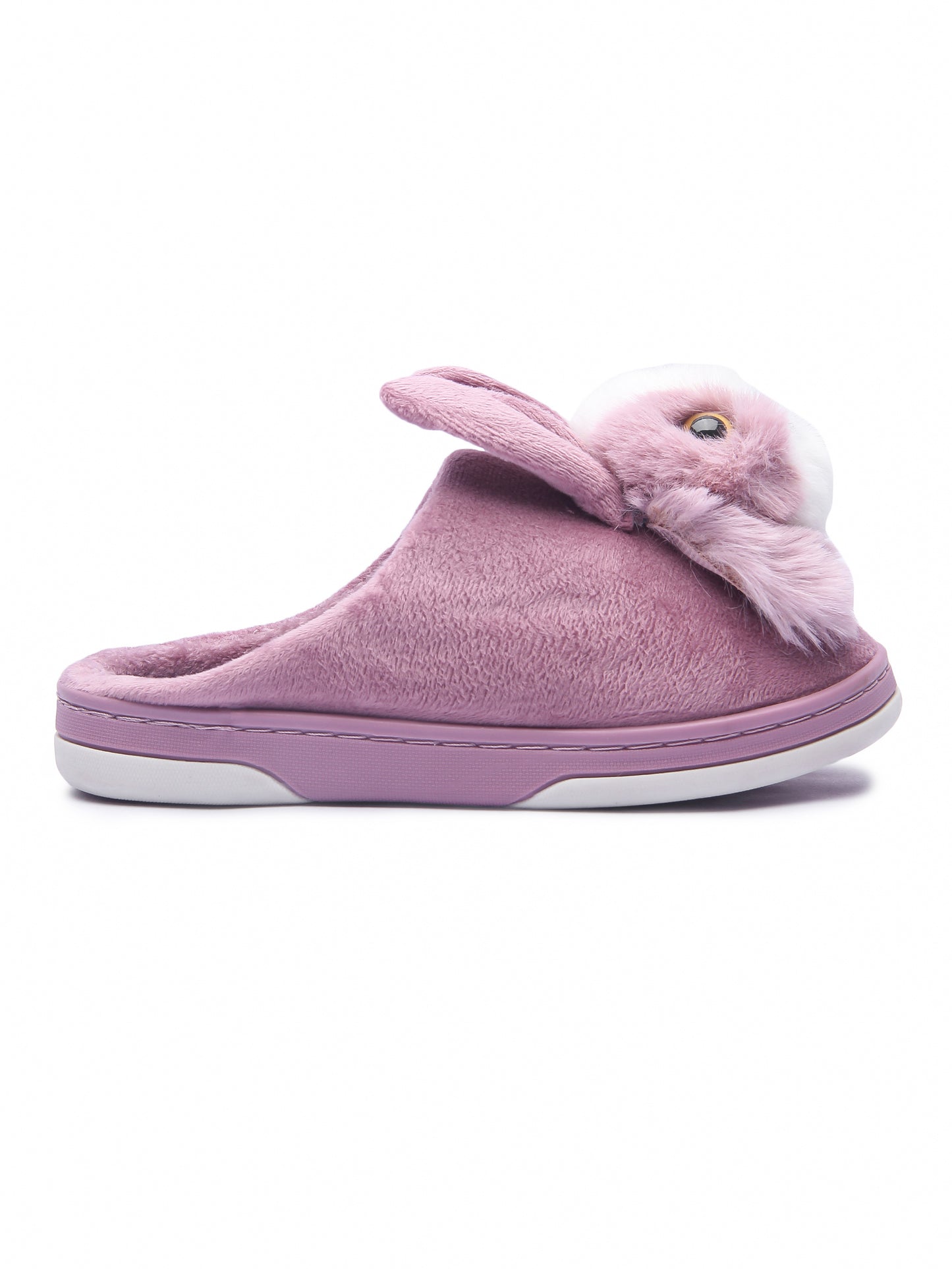 Brauch Women's Purple Cute Rabbit Winter Slippers