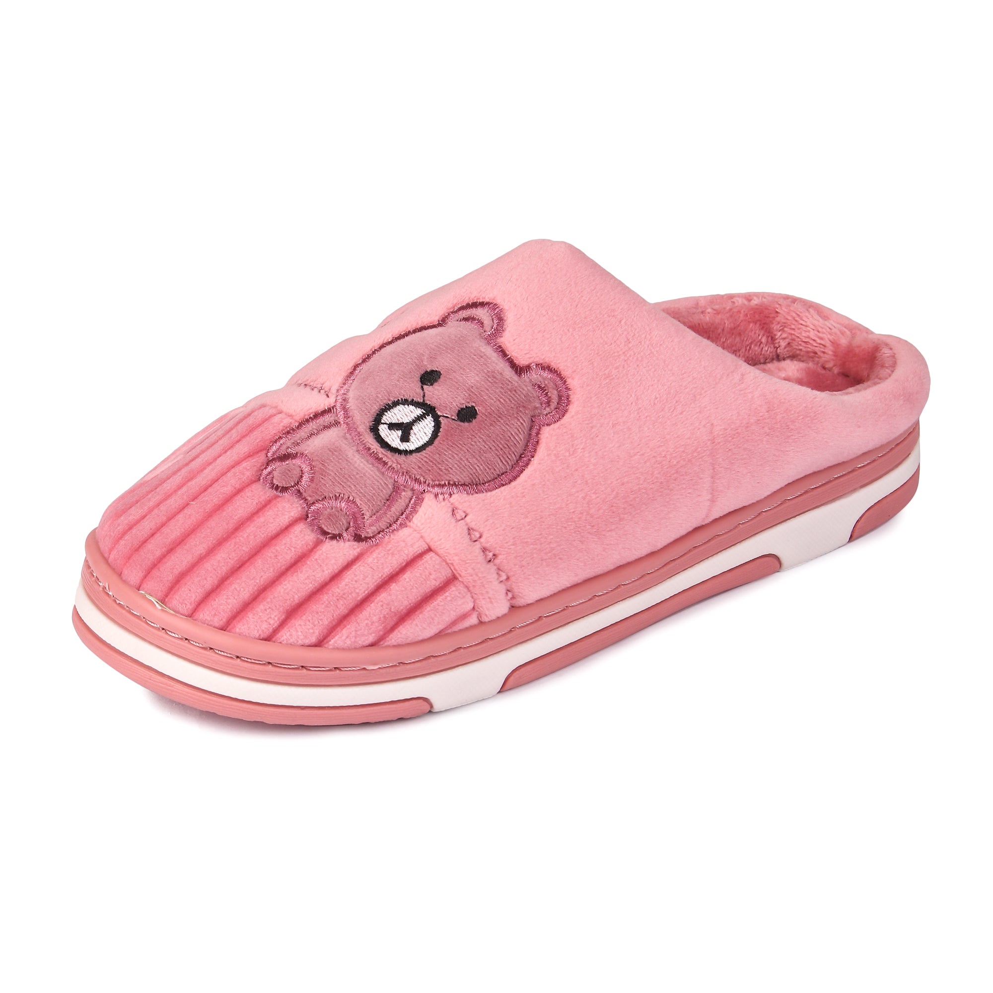 Pink 2025 baby slippers