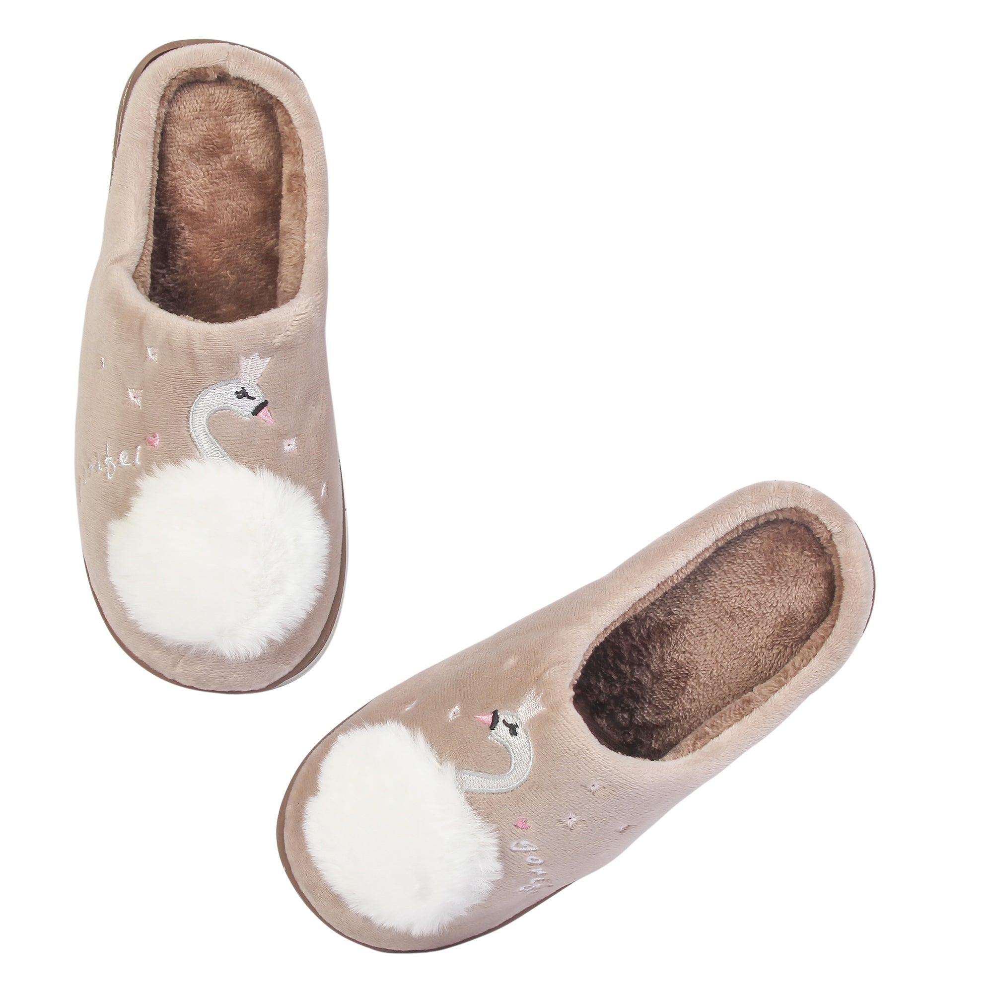 Swan slippers for adults hot sale