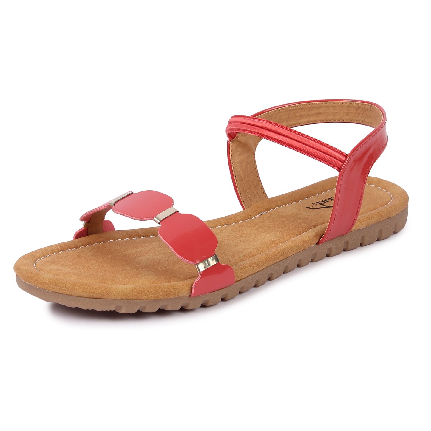 Brauch Women's Pink Oval Belt Sandal