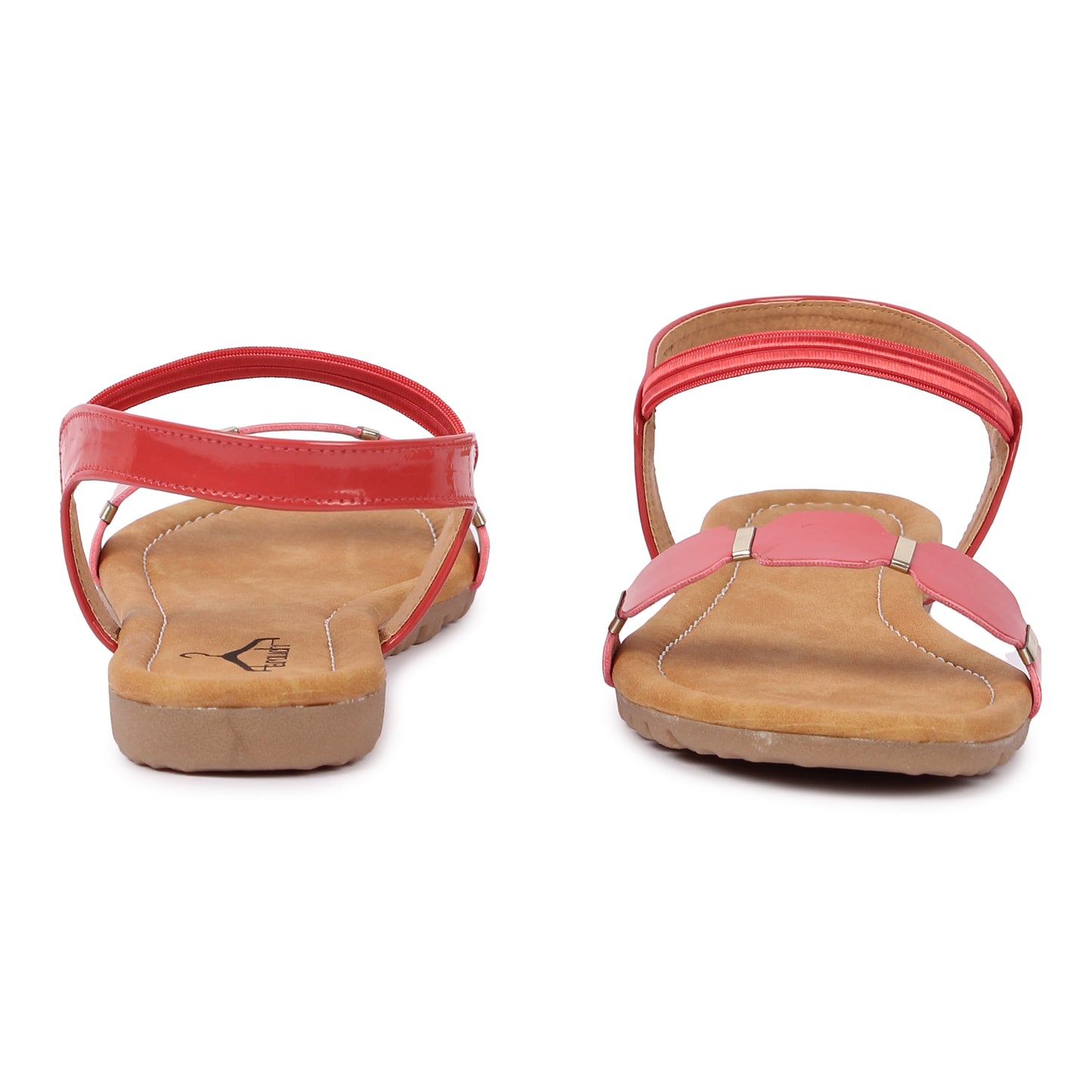 Brauch Women's Pink Oval Belt Sandal