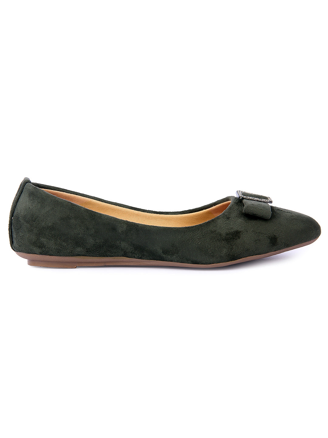 Brauch Olive Suede Diamond Bellies