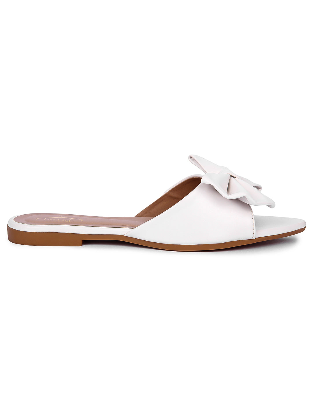 White bow flip online flops