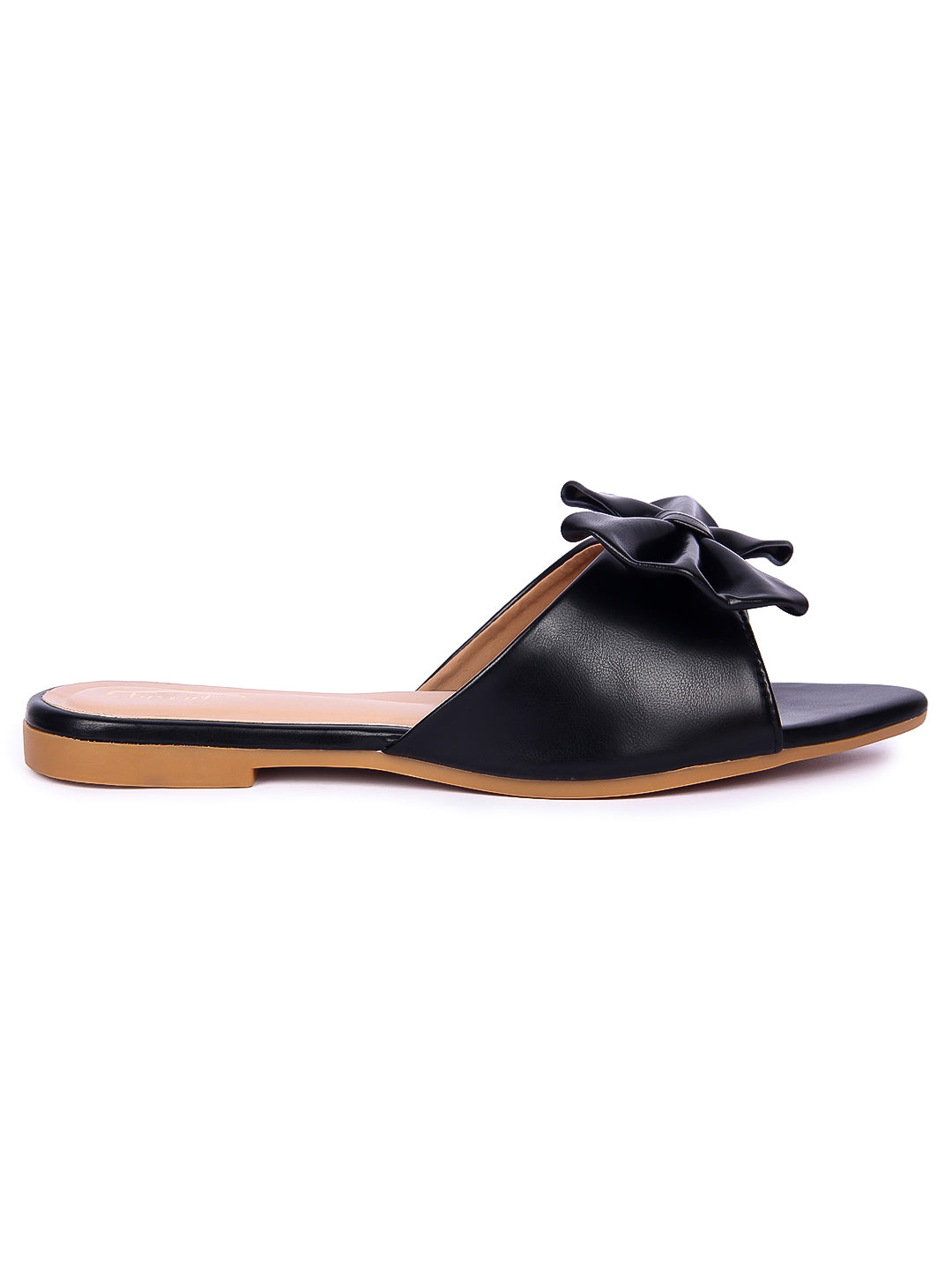 Bow flat sandals online womens